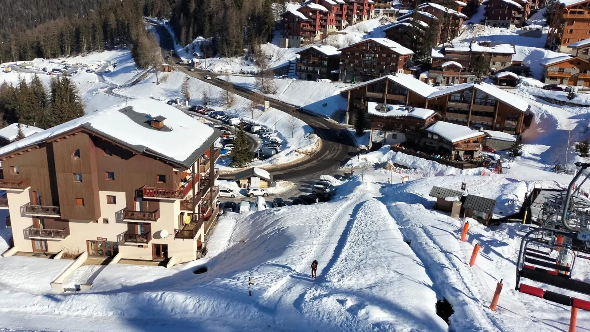 Appartement Rez De Jardin Avec Terrasse La Plagne France